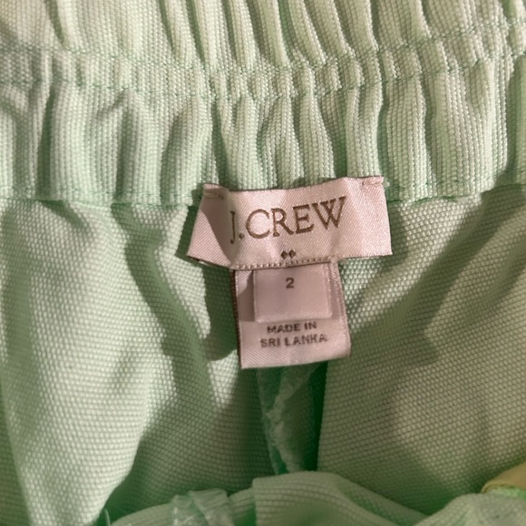 Light green JCrew linen shorts - Picture 3 of 3